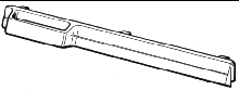 MANIGLIA FORNO 584MM.
