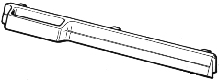 MANIGLIA FORNO 521MM.