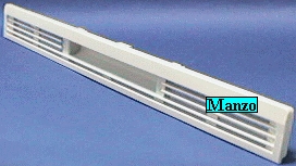 MANIGLIA FORNO 580X55MM.