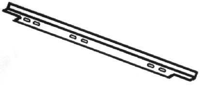 PROFILO INFERIORE PORTA FORNO 571MM.