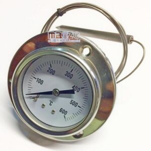 TERMOMETRO 0°-600° D.60 CAP.150 B.8