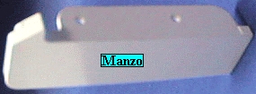 SUPPORTO LATERALE MANIGLIA "DX" "F31"BIANCA