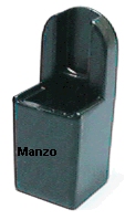 SUPPORTO CERNIERA P/C NERO