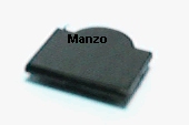 TAPPO SUPPORTO CERNIERA P/C NERO