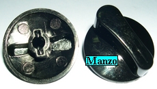 MANOPOLA MICROONDE D.36 ASSE +7MM