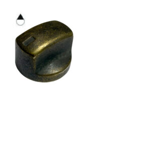 MANOPOLA D.6MM. B-M+2MM. BRONZATA DIAM. 37MM.