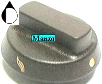 MANOPOLA D.8MM. C+M+8 MM. GAS P/C