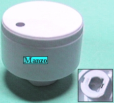 MANOPOLA D.8MM. B+M+11 MM. FORNO D35