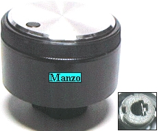 MANOPOLA D.6MM. D+M+12 MM. EL. D.35