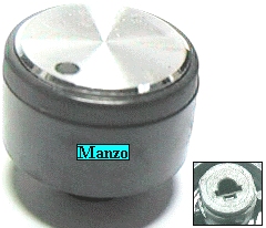 MANOPOLA D.8MM. B+M+10 CONTAM. D.35