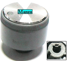 MANOPOLA D.8MM. B+M+10 MM. D.35