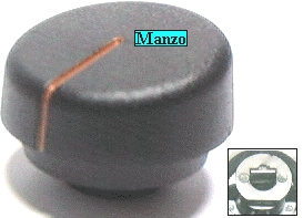 MANOPOLA D.8MM. A+M+6 MM. D.38
