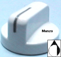 MANOPOLA D.6MM. D+M-1 MM. ELET.