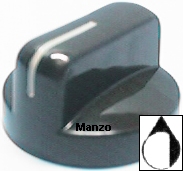 MANOPOLA D.6MM. D+M-1 MM. ELET.