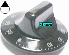 MANOPOLA D.5MM. B+M+6 MM.CONTAM. D53