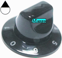 MANOPOLA D.6MM. B+M+0 ELET.0-6 D.36