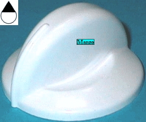 MANOPOLA D.6MM. B+M-3MM. P/C