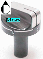 MANOPOLA D.6MM. C+M+38 MM. P/ELETTR.