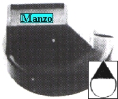 MANOPOLA D.8MM. B-M+13 MM.