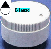 MANOPOLA D.6MM. B+M+9 MM.