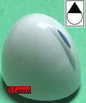 MANOPOLA D.6MM. B+M+3MM. P/C GAS