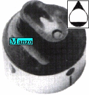 MANOPOLA D.8MM. A-M-5 MM.