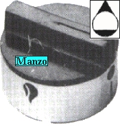 MANOPOLA D.8MM. A-M+1 MM.
