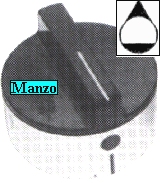 MANOPOLA D.8MM. A-M+10 MM.