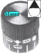 MANOPOLA D.6MM. B+M+9 MM.
