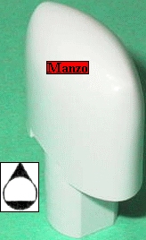 MANOPOLA D.6MM. A+M+20MM. SERIE CC9