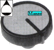 MANOPOLA D.8MM. A-M+21 MM.