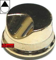MANOPOLA D.8MM B-M+4MM EST40MM.