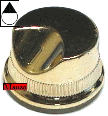 MANOPOLA D.6MM. C+M+4MM. ELETTR. EST.40