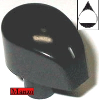 MANOPOLA D.6MM. A+M+17MM.