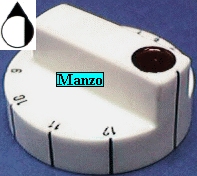 MANOPOLA D.8MM. D-M+0 FORNO-GRILL ELIMINATO