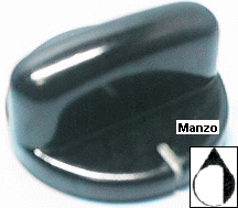 MANOPOLA D.6MM. D+M+0 P/C GAS