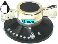 MANOPOLA D.6MM. D+M-3 MM.