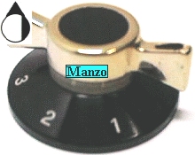 MANOPOLA D.6MM. D+M-3 MM. ELETTR.0-6