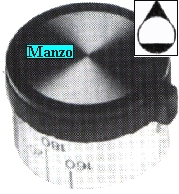 MANOPOLA D.8MM. A-M-10 MM.
