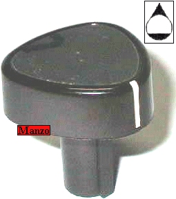 MANOPOLA D.8MM. A-M+33MM. GAS