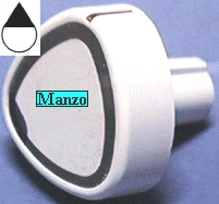 MANOPOLA D.6MM. B+M+24 MM. ELETTRICA