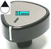 MANOPOLA D.6MM. B+M+24 MM. ELETTRICA