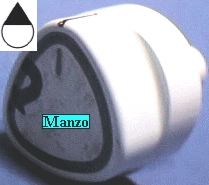 MANOPOLA D.6MM. B+M+23MM. GAS