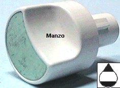 MANOPOLA D.8MM.A-M+23MM.GAS EST.31