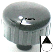 MANOPOLA D.6MM. B-M+17MM. EL/FOR.IN
