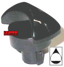MANOPOLA D.6MM. A-M+17MM. GAS