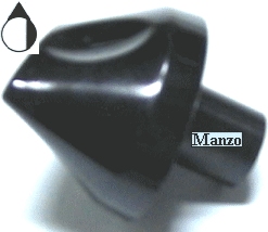 MANOPOLA D.6MM. D+M+16MM.GAS FORNO 33X45