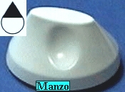 MANOPOLA D.6MM. B+M+2MM.GAS P/C 30X40