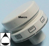 MANOPOLA D.7MM. A+M+14MM. FOR/EL+GHI