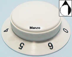 MANOPOLA D.6MM. D+M+0 ELETTRICO 0-6
